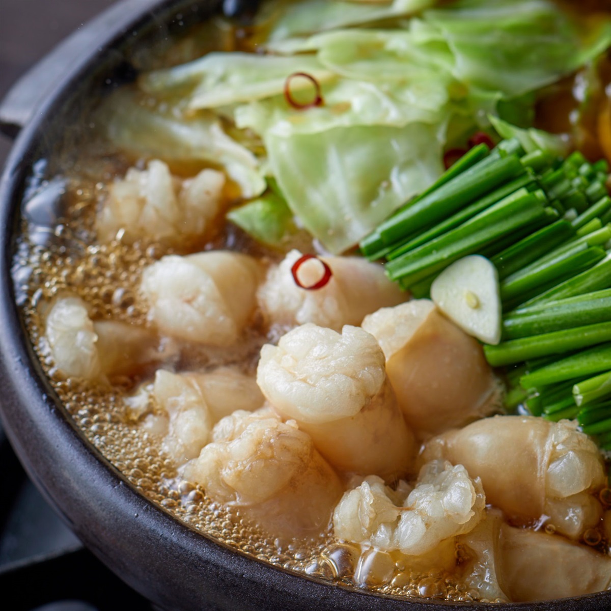 お取り寄せ限定】店舗では味わえない天神ホルモン渾身のもつ鍋！『国産